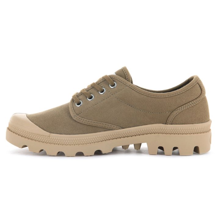 Palladium Pallabrousse Women's Oxfords Shoes Brown | UK C318-RIO